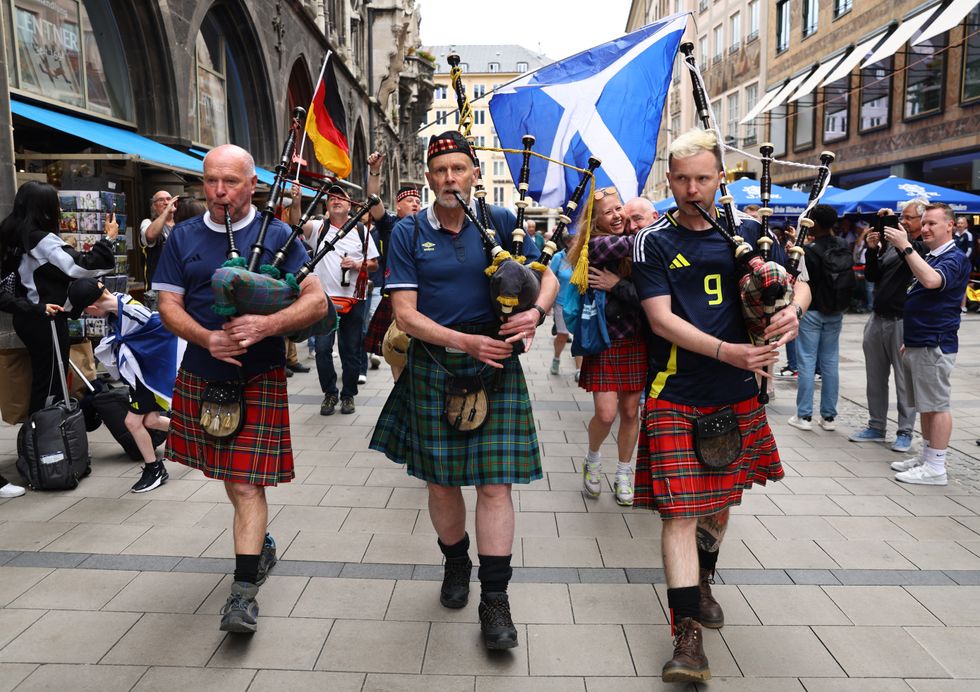 Scotland fans have descended on Germany for the start of the Euros