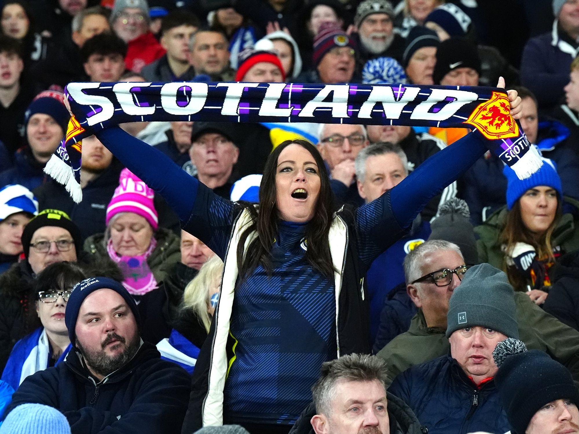 Scotland fans
