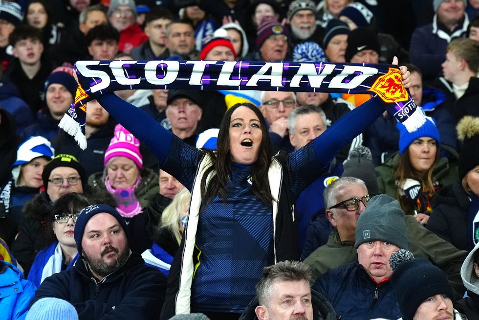 Scotland fans