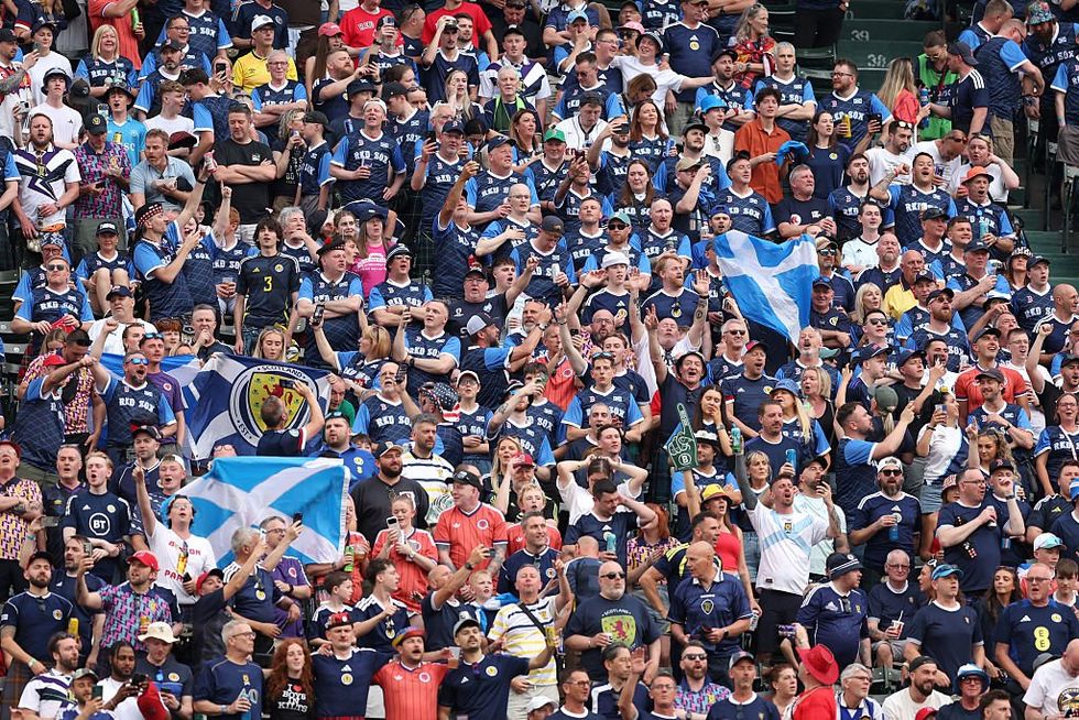 Scotland fans