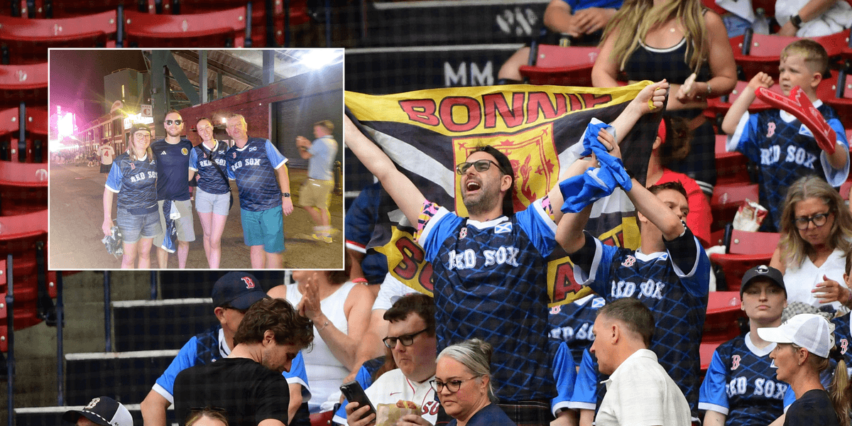 Scotland fans descend on baseball fixture as Tartan Army continue celebrations from opening game win Scotland fans descend on baseball fixture as Tartan Army continue celebrations from opening game win