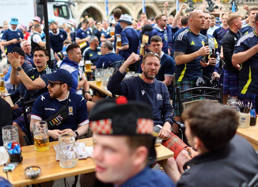 Scotland have been told to move on from the Munich fan zone