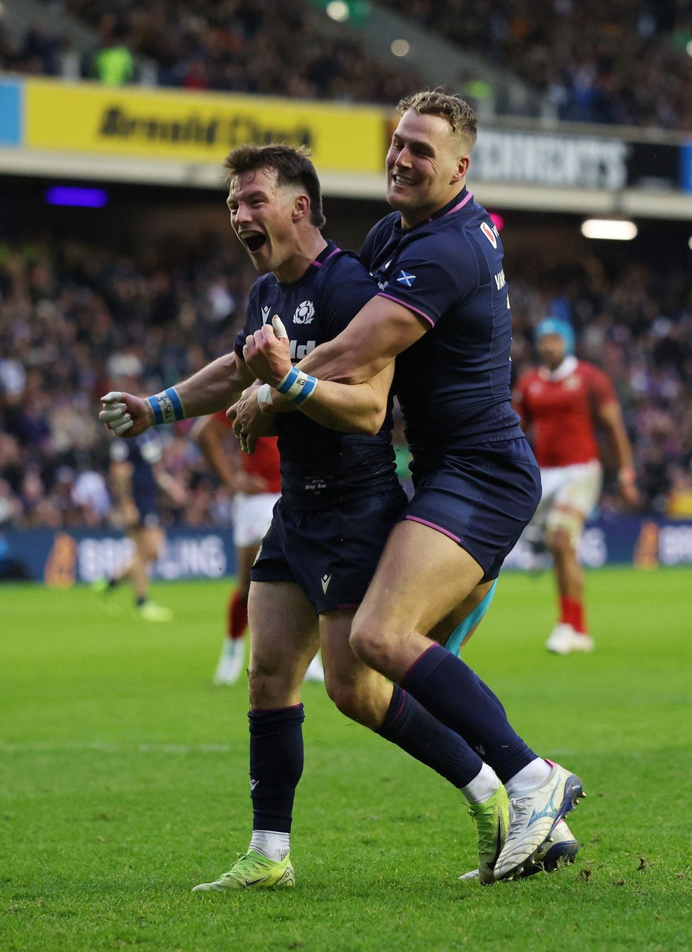Scotland managed eight tries against Tonga