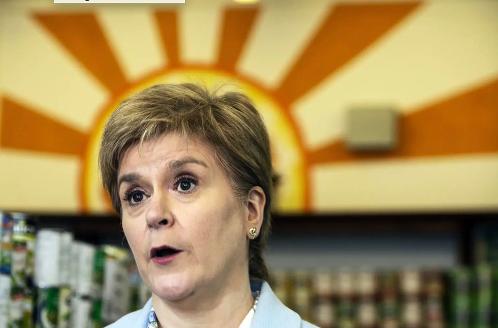 Scotland's First Minister Nicola Sturgeon