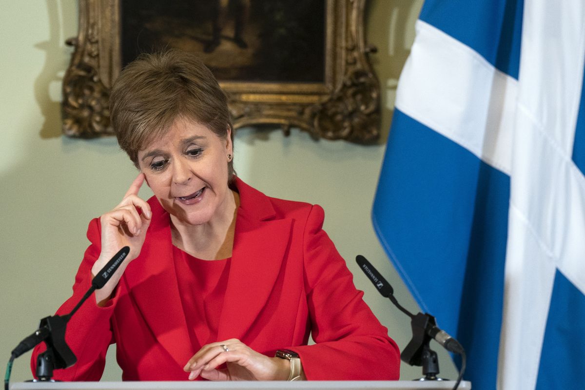 Scotland's First Minister Nicola Sturgeon