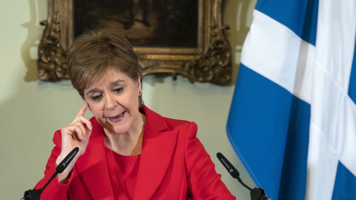 Scotland's First Minister Nicola Sturgeon