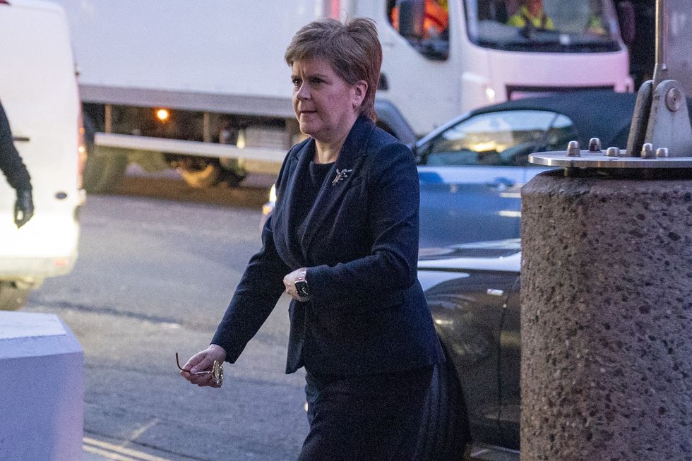 Scotland's former first minister Nicola Sturgeon