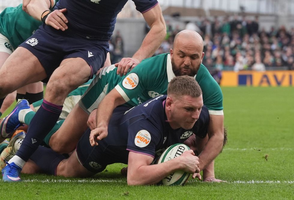Scotland threatened to claim their first win on Irish soil since 2010