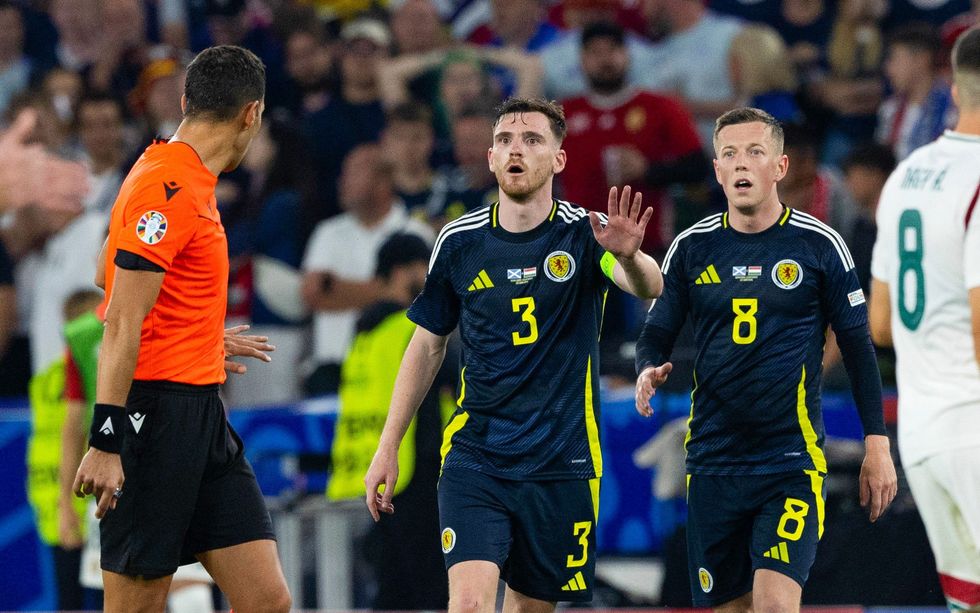 Scotland were knocked out of the Euros after losing to Hungary