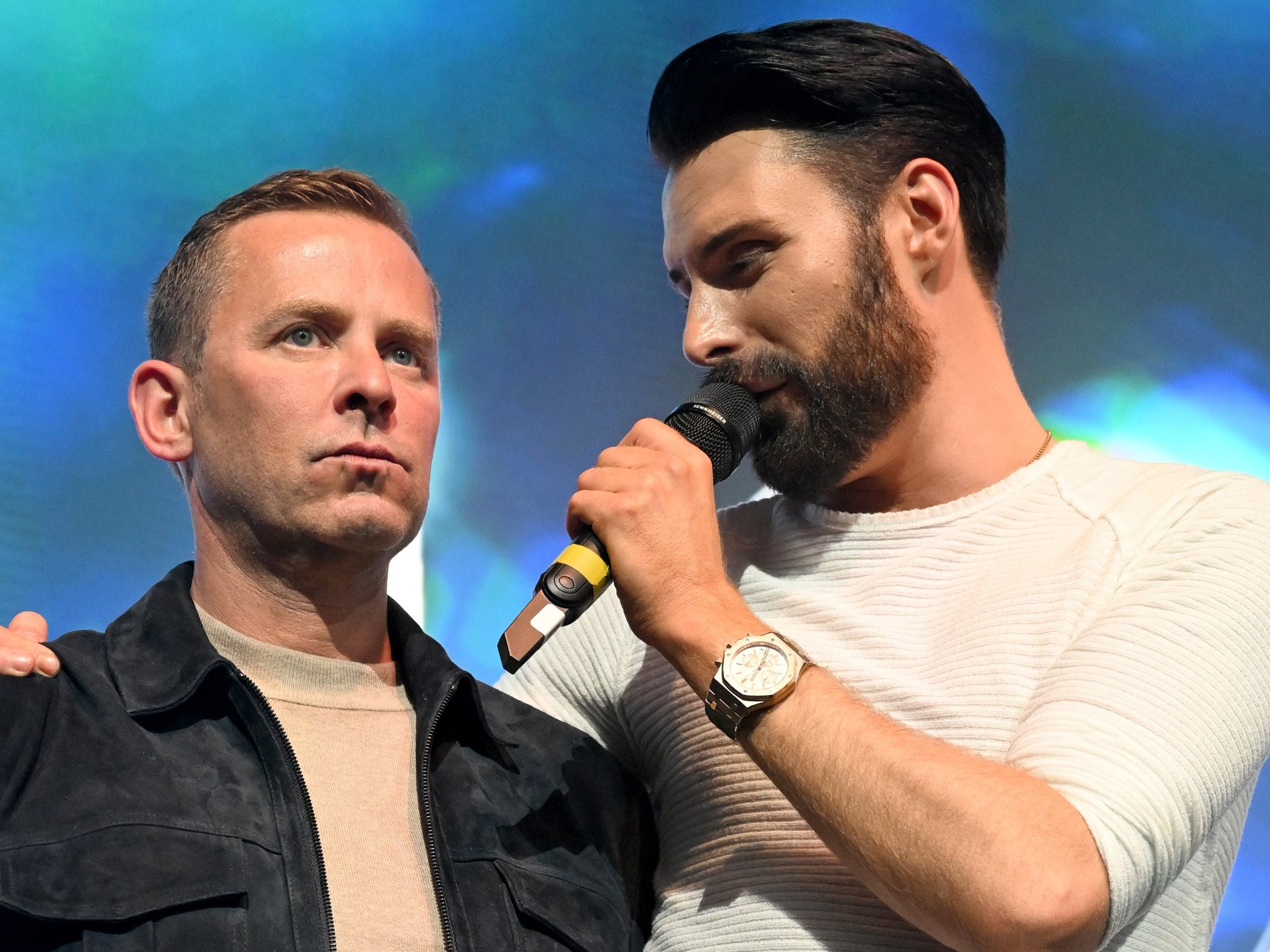 Scott Mills and Rylan Clark