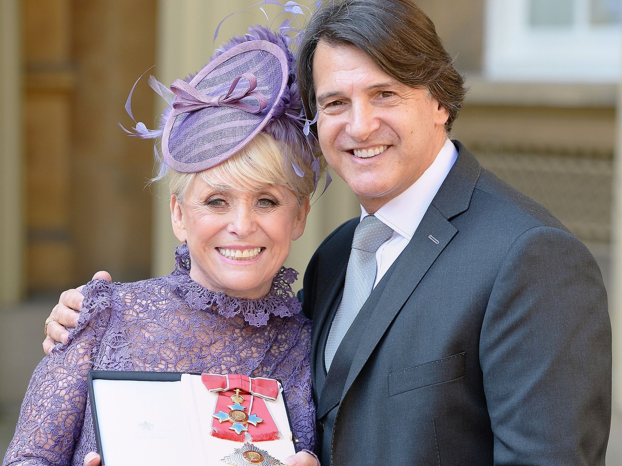 Scott Mitchell and Barbara Windsor