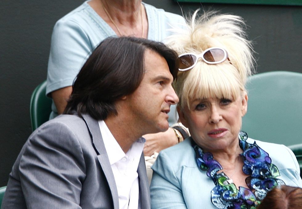 Scott Mitchell and Barbara Windsor