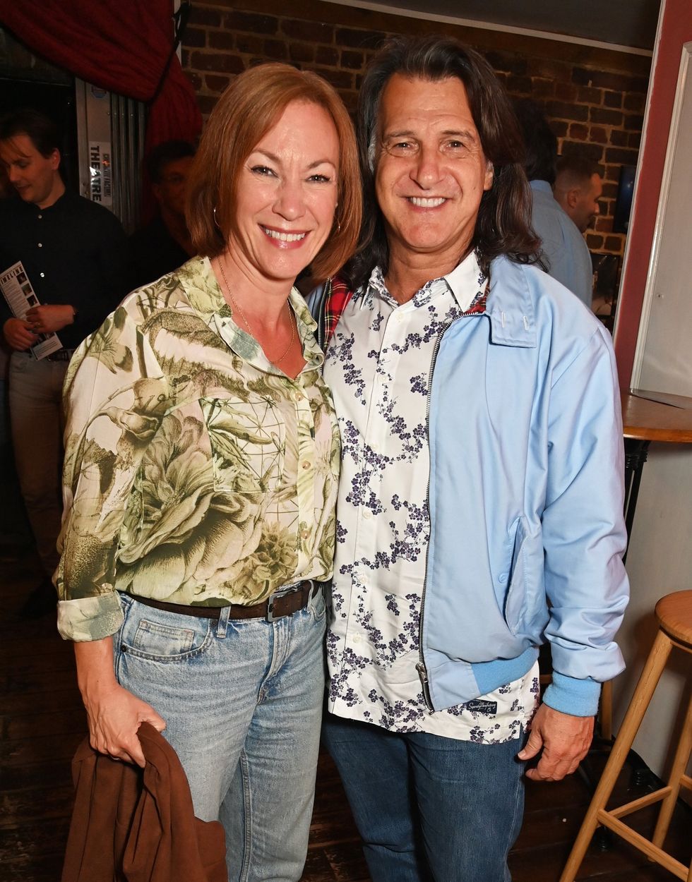 Scott Mitchell and Tanya Franks