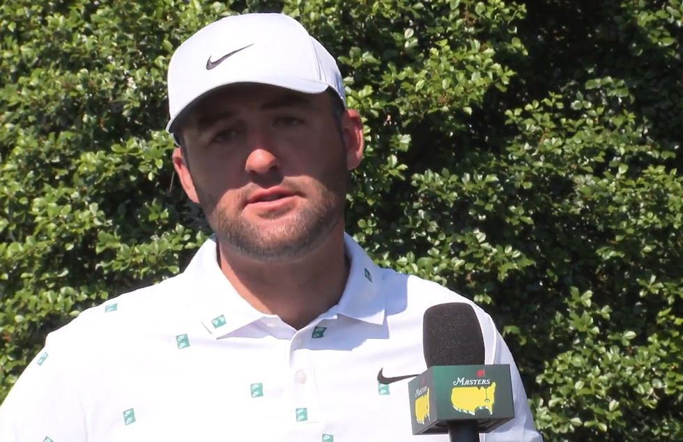Scottie Scheffler and one reporter had an awkward moment following an "awful question"