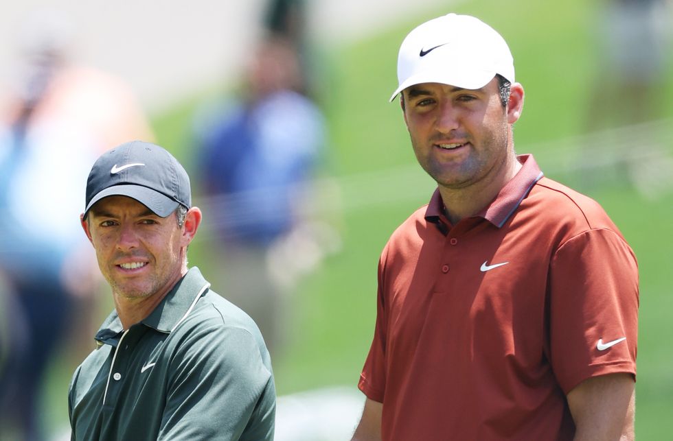 Scottie Scheffler and Rory McIlroy's golf rivalry is as much off the course as it is on it