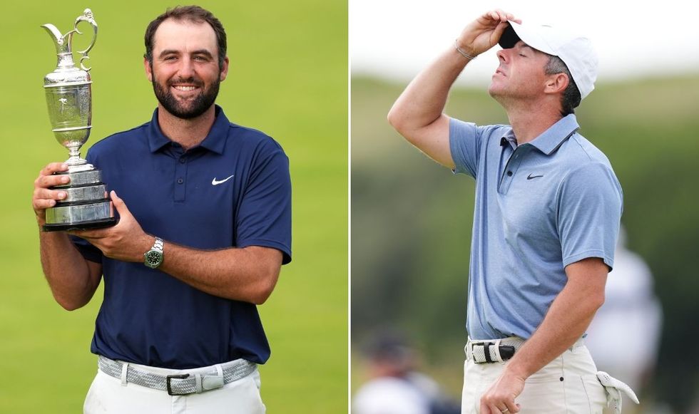 Scottie Scheffler Rory McIlroy