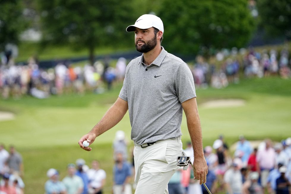 Scottie Scheffler struggled in the third round