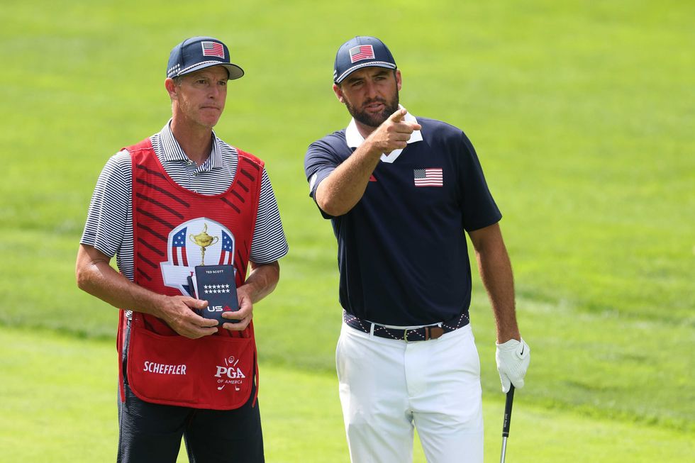 Scottie Scheffler\u2019s caddie, Ted Scott, has publicly apologised to Team Europe vice-captain Francesco Molinari after a heated exchange at Bethpage Black threatened to overshadow Saturday\u2019s Ryder Cup drama