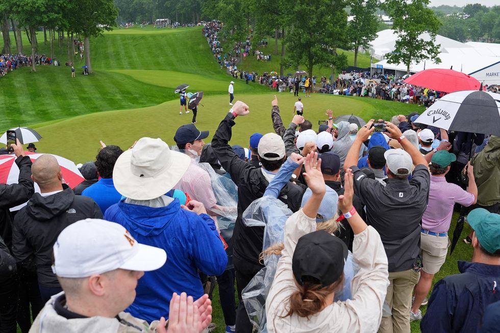Scottie Scheffler was largely cheered by crowds at the PGA Championship