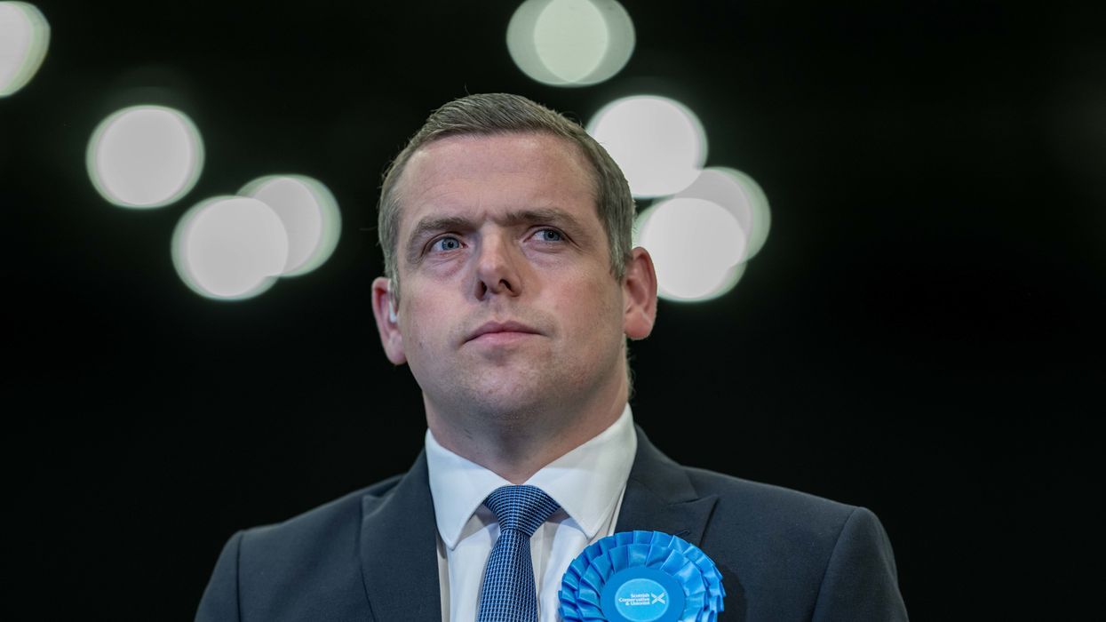 Scottish Conservative leader Douglas Ross at P&J Live arena in Aberdeen, during the count in the 2024 General Election