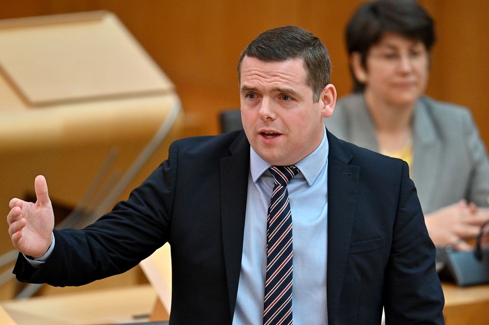 Scottish Conservative Leader Douglas Ross.