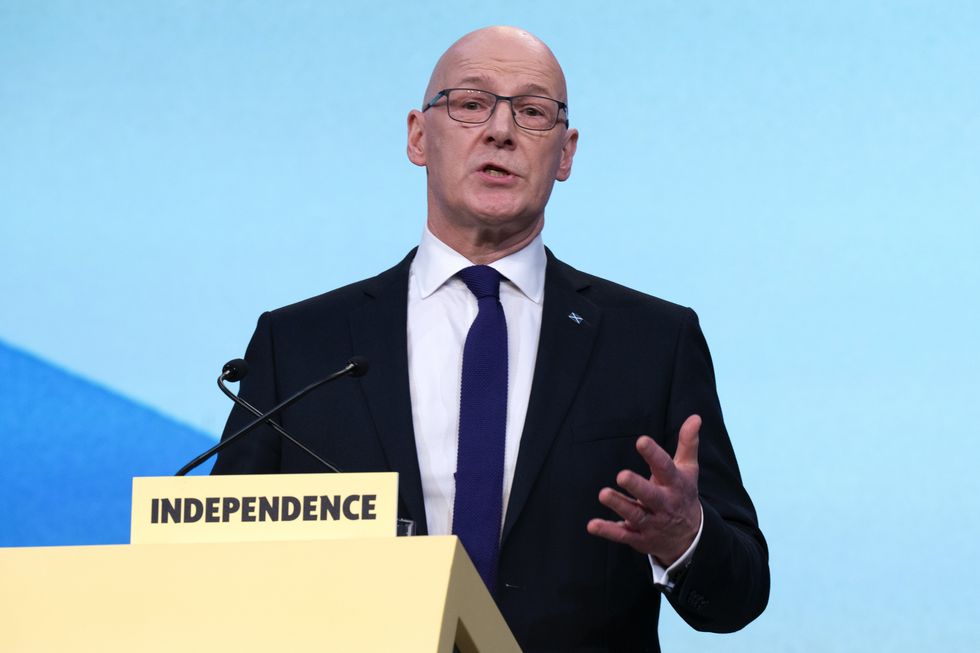Scottish First Minister John Swinney has told the 2025 SNP National Conference that Westminster parties engaged in a 'race to the right' are pushing Scotland towards independence