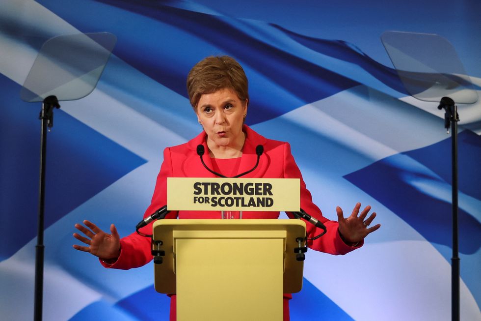 Scottish First Minister Nicola Sturgeon