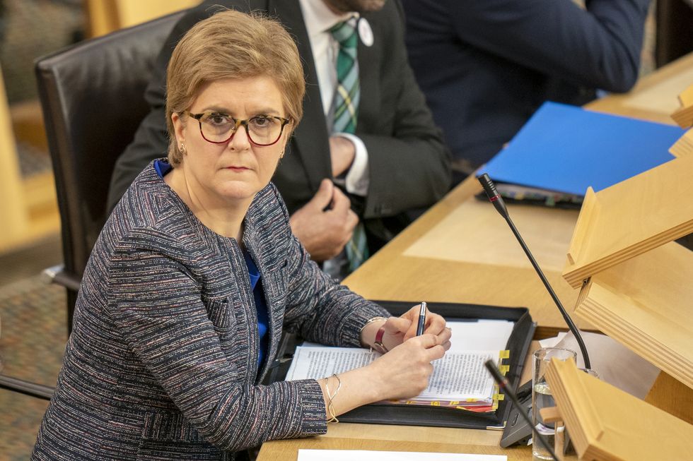 Scottish First Minister Nicola Sturgeon