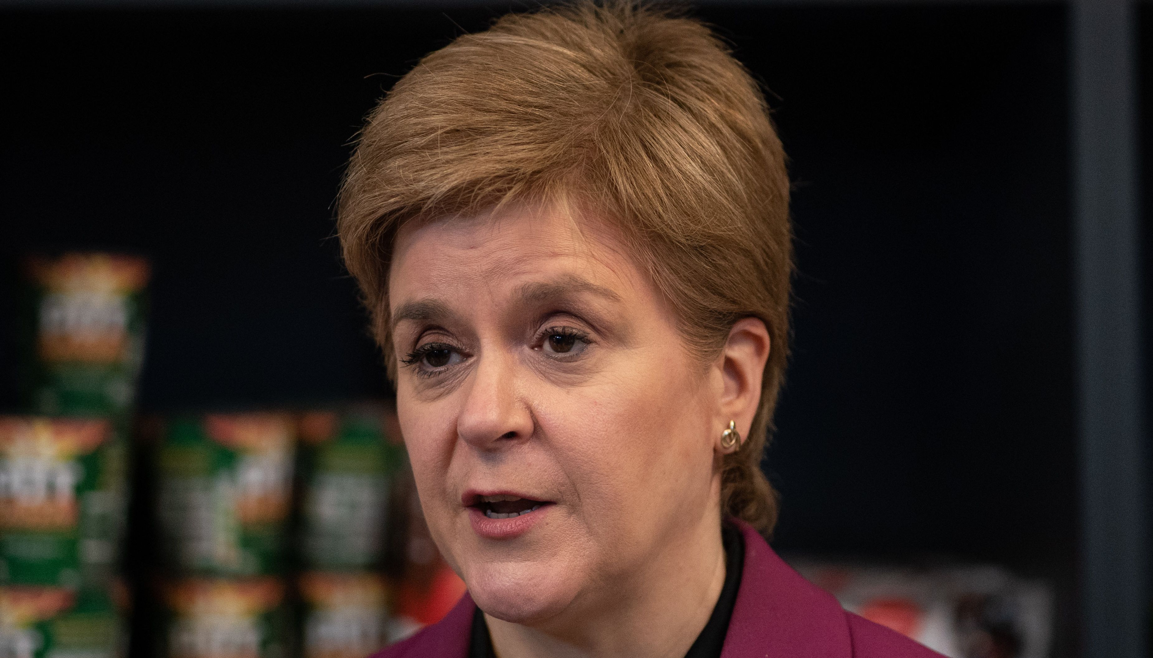 Scottish First Minister Nicola Sturgeon