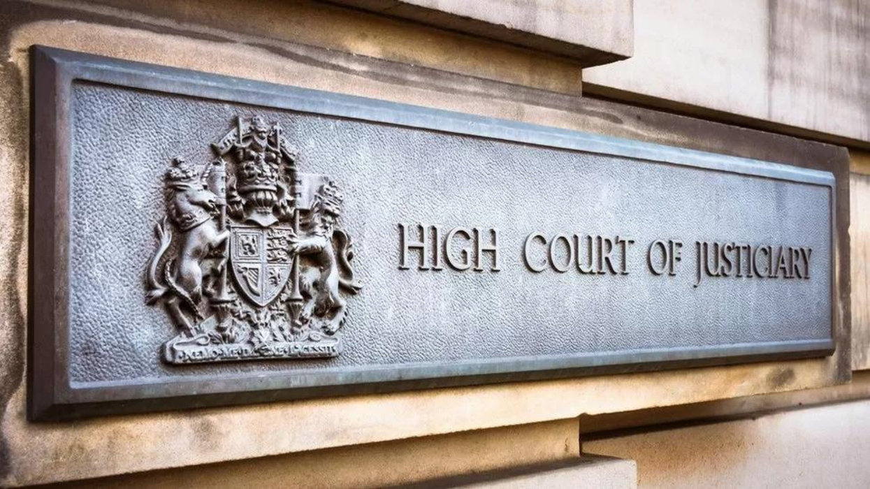 Scottish High Court sign