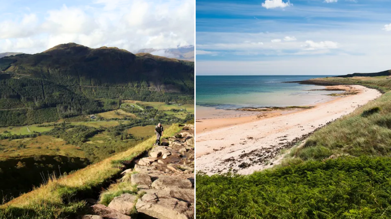 Scottish Highlands / Northumberland beach