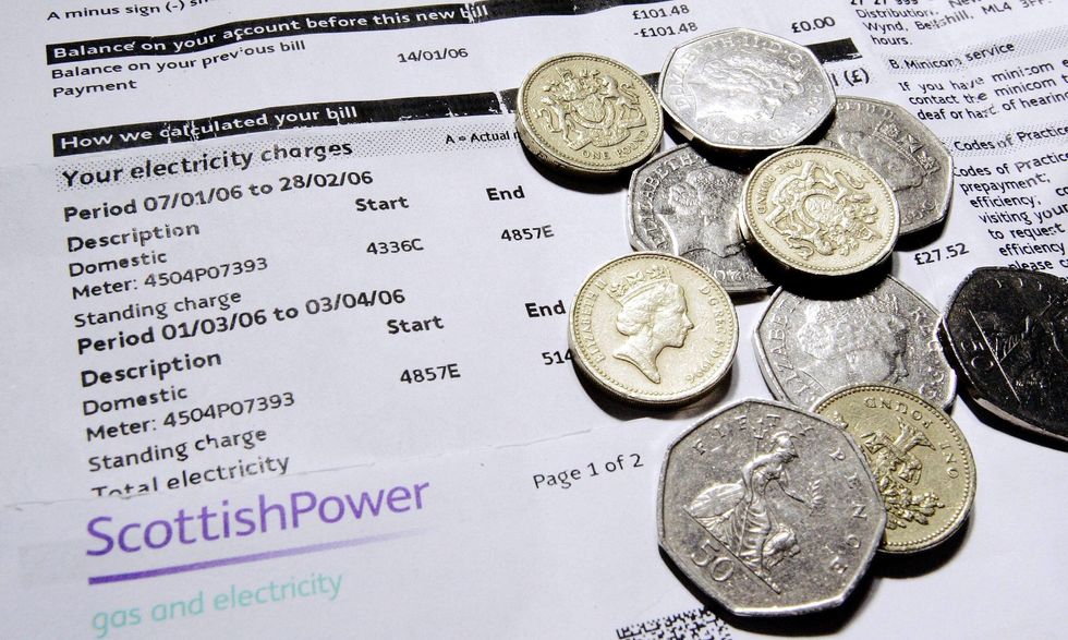 Scottish Power energy bill