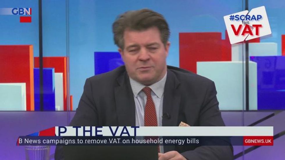 MP backs GB News campaign to scrap the VAT and stand up to 'embarrassing energy companies'