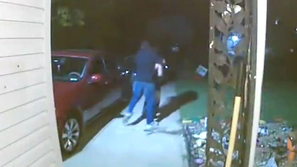 Screaming woman is 'abducted from her own doorstep'