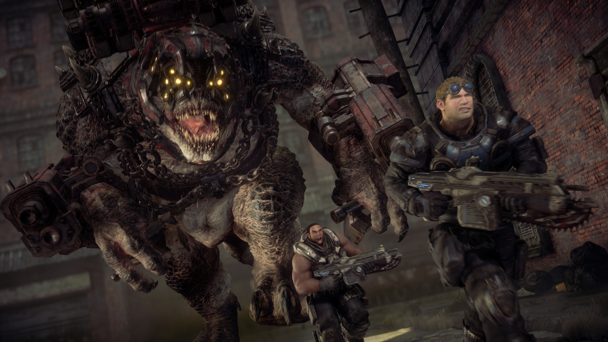 screenshot from gears of war reloaded in 4k resolution