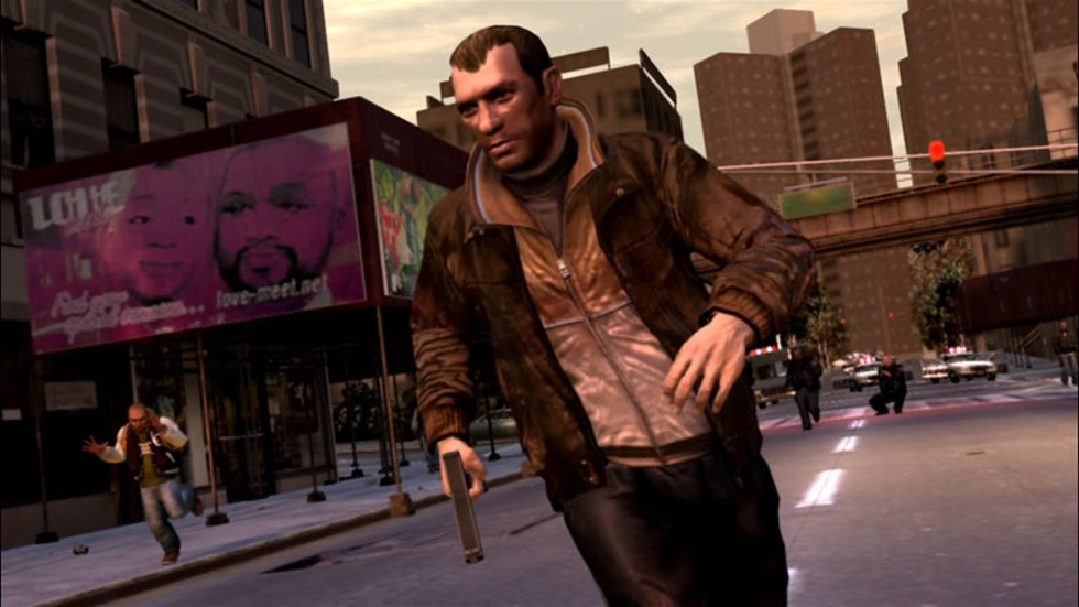 screenshot from GTA IV on PS3