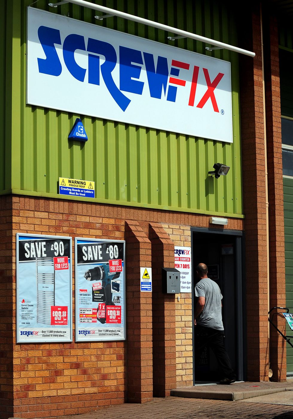 Screwfix store front
