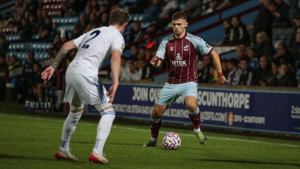 Scunthorpe United defender Jonathan Gjoshe