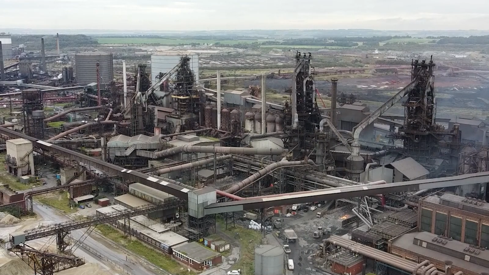 Scunthrope Steel factory