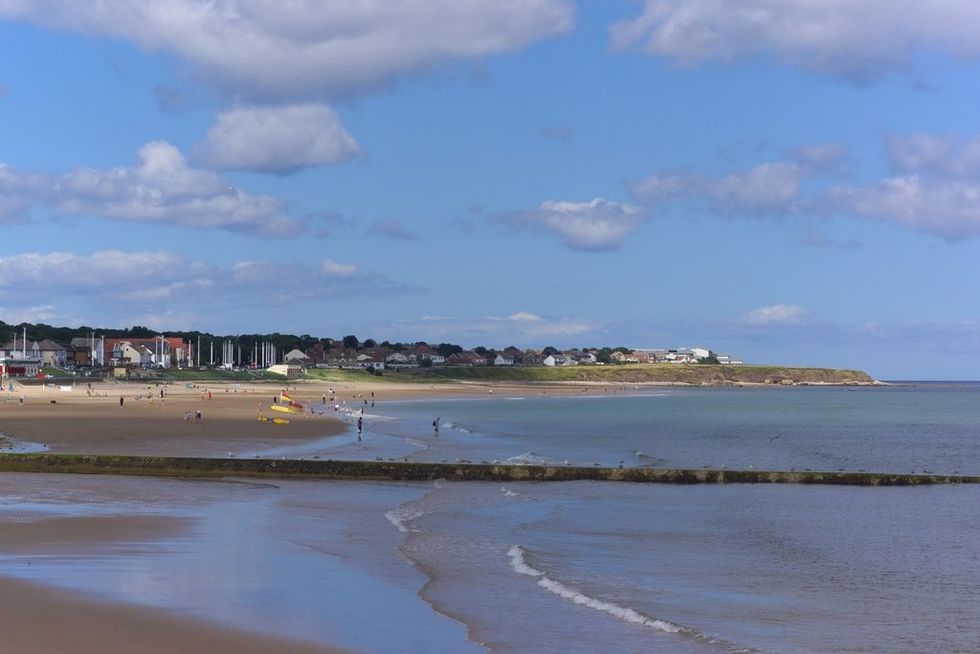 Seaburn Beach near Queen's Parade in Sunderland