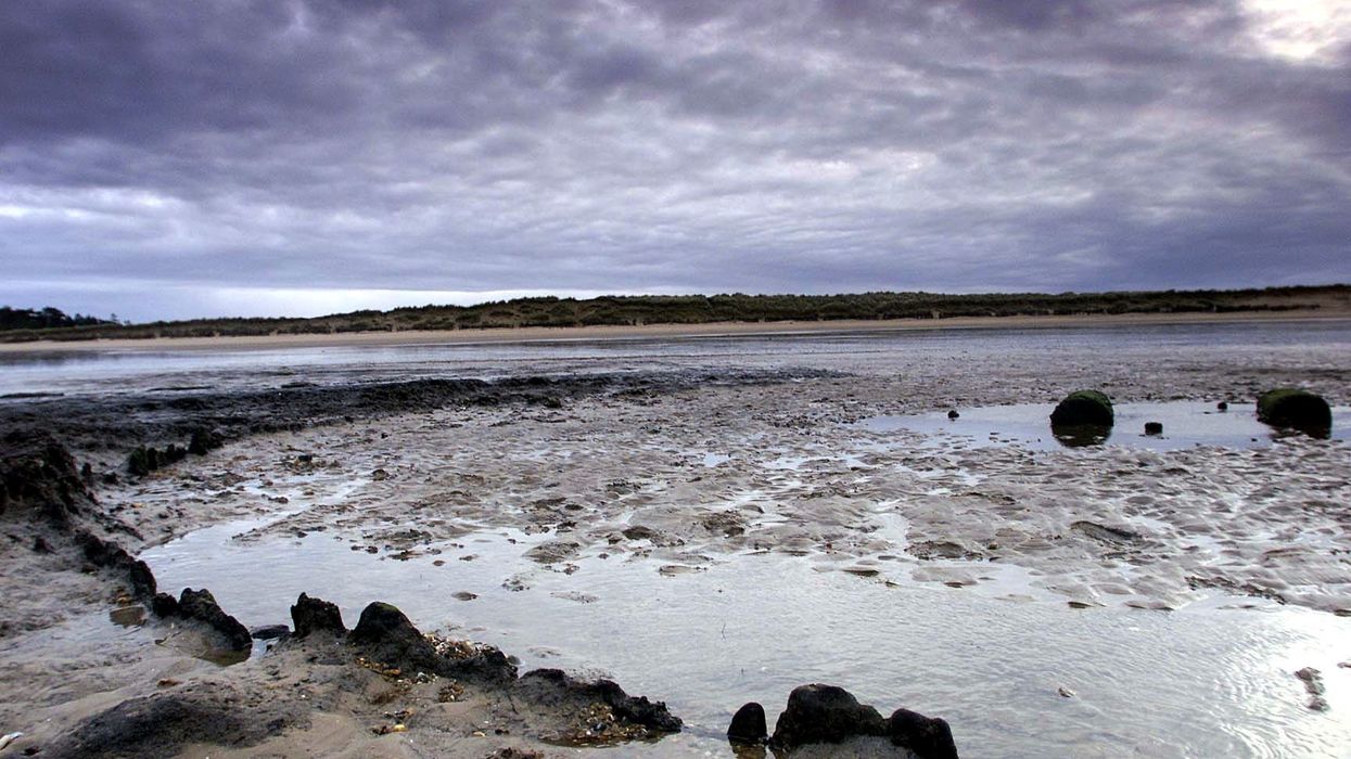 Seahenge in Norfolk