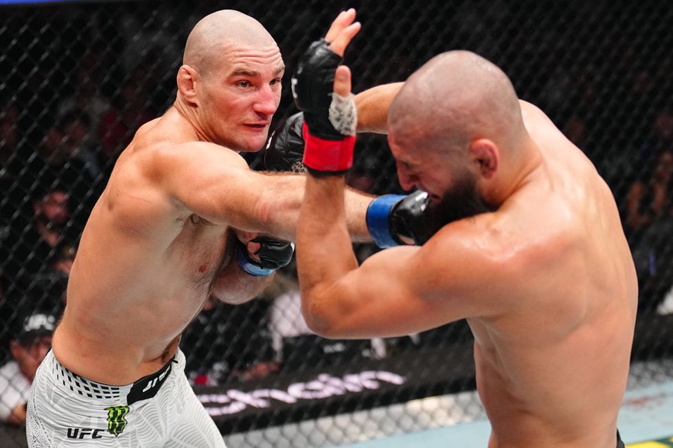 Sean Strickland was too strong for his opponent in the early hours of Sunday morning