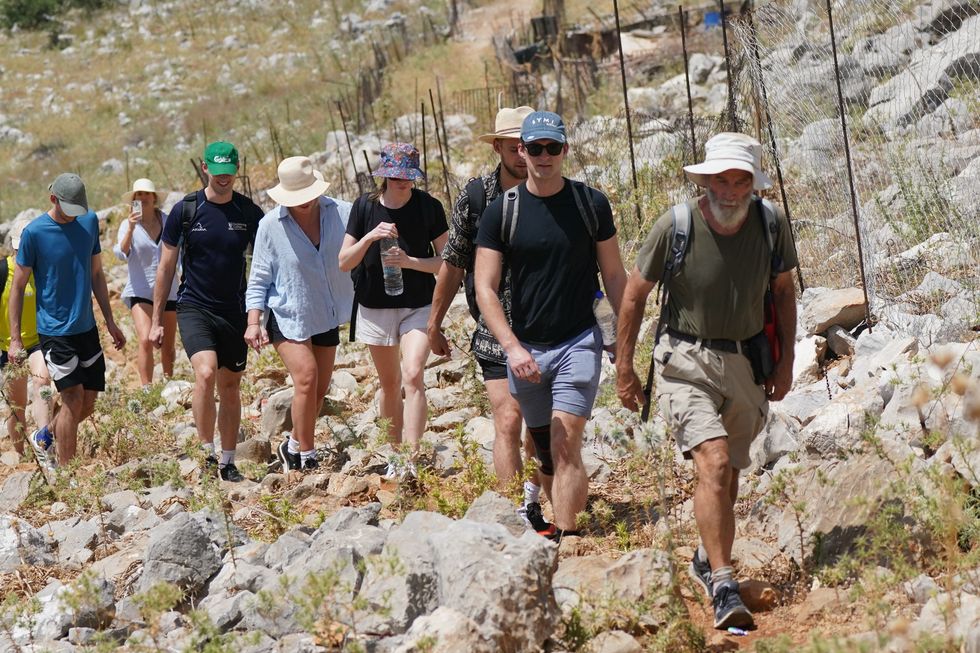 Search for Michael Mosley in Symi, Greece