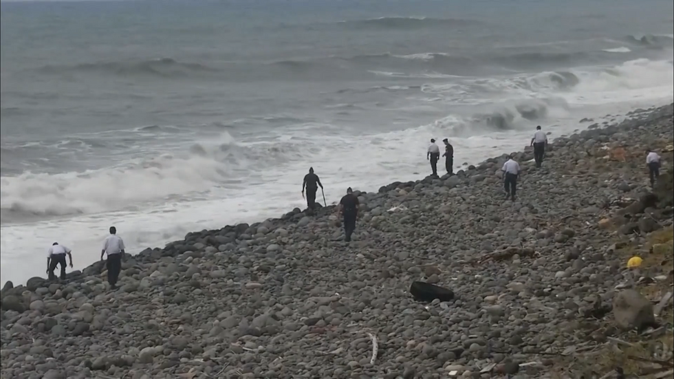 Search for the missing flight