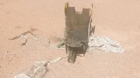 Seat ejected from F-15 crash