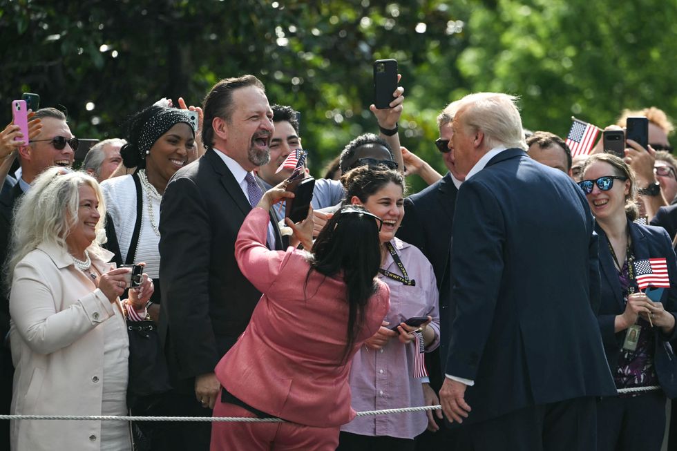 Sebastian Gorka and Donald Trump