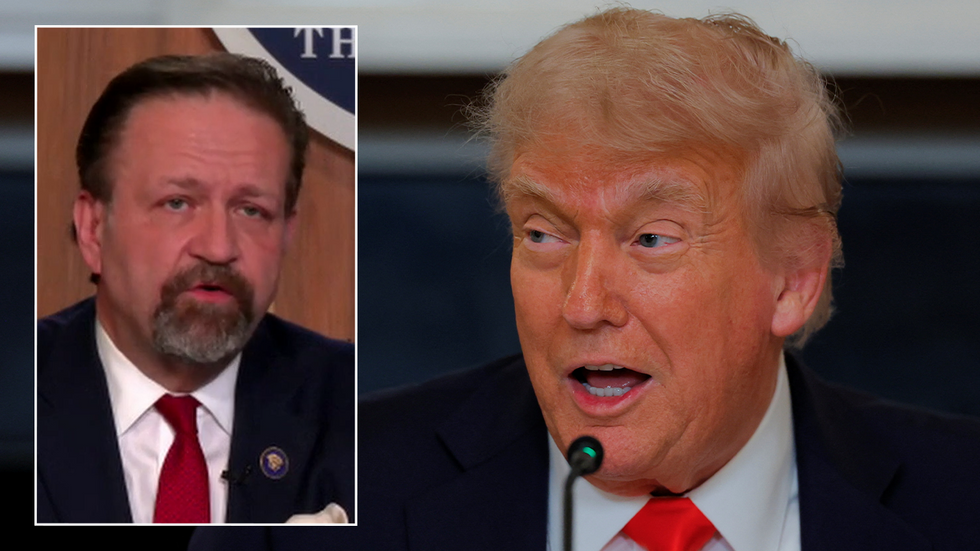 Sebastian Gorka and Donald Trump