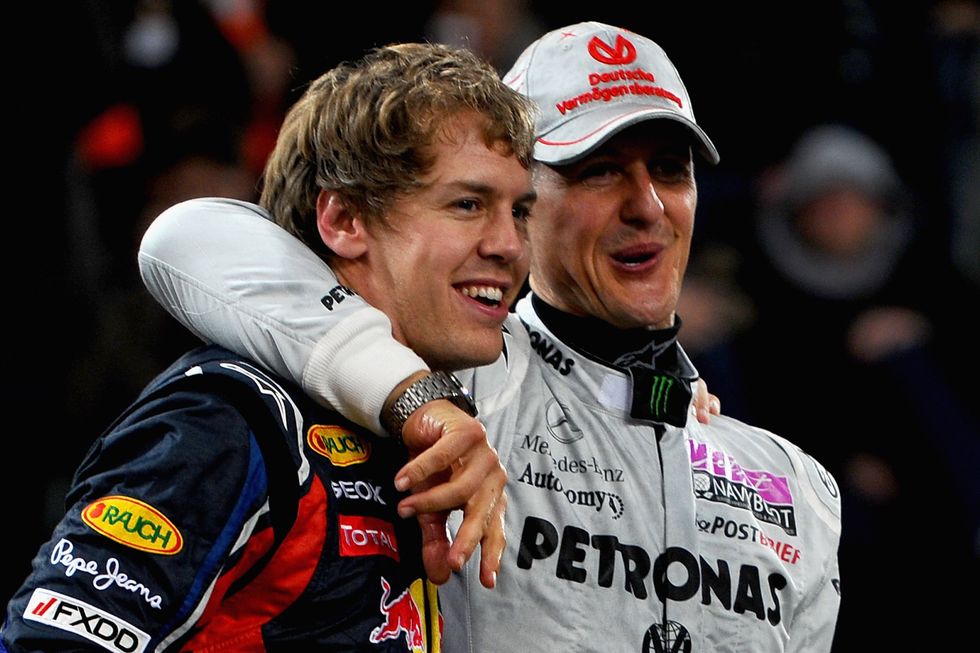 Sebastian Vettel has not spoken to Michael Schumacher since