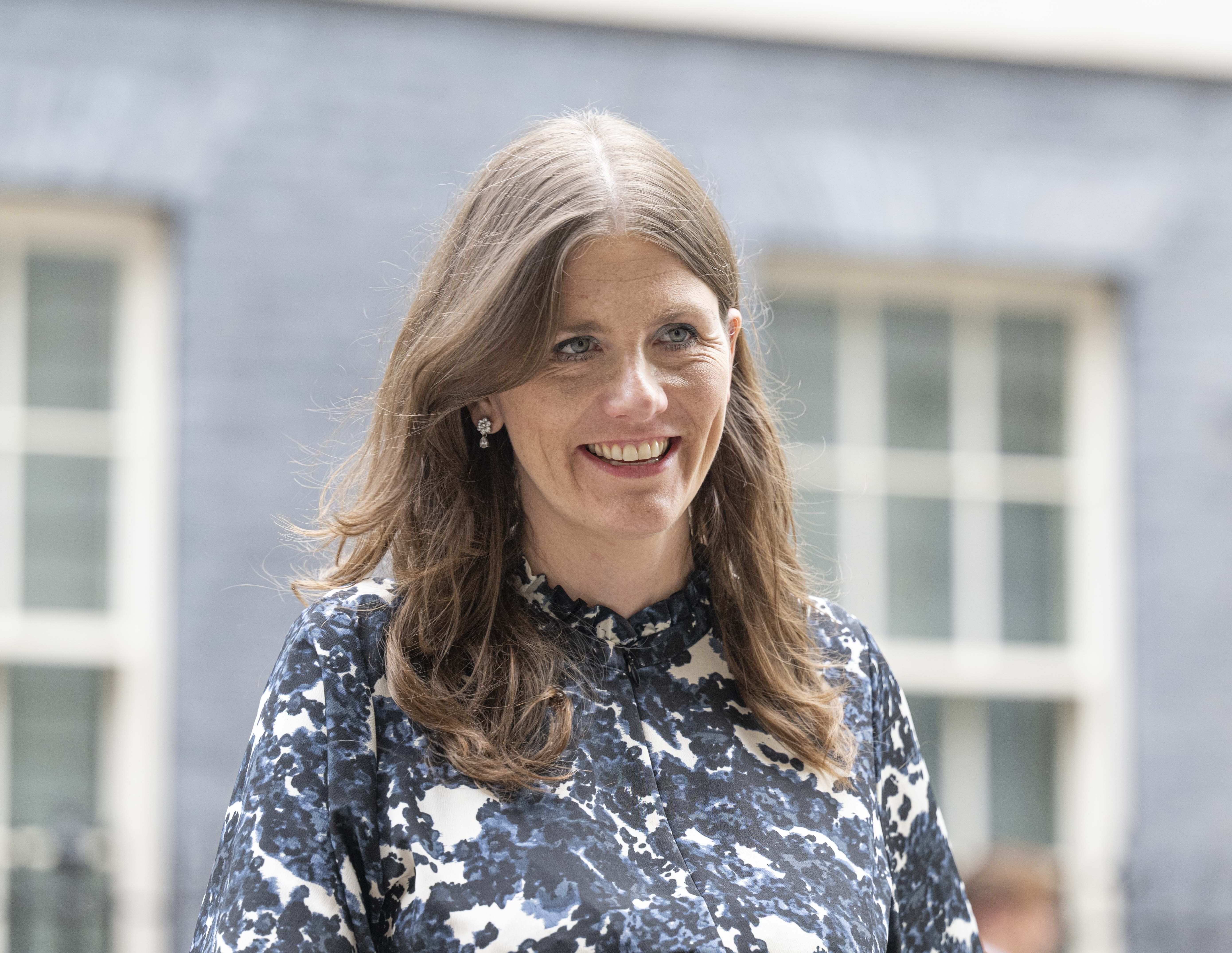 Secretary of State for Digital, Culture, Media and Sport Michelle Donelan leaves at Downing Street