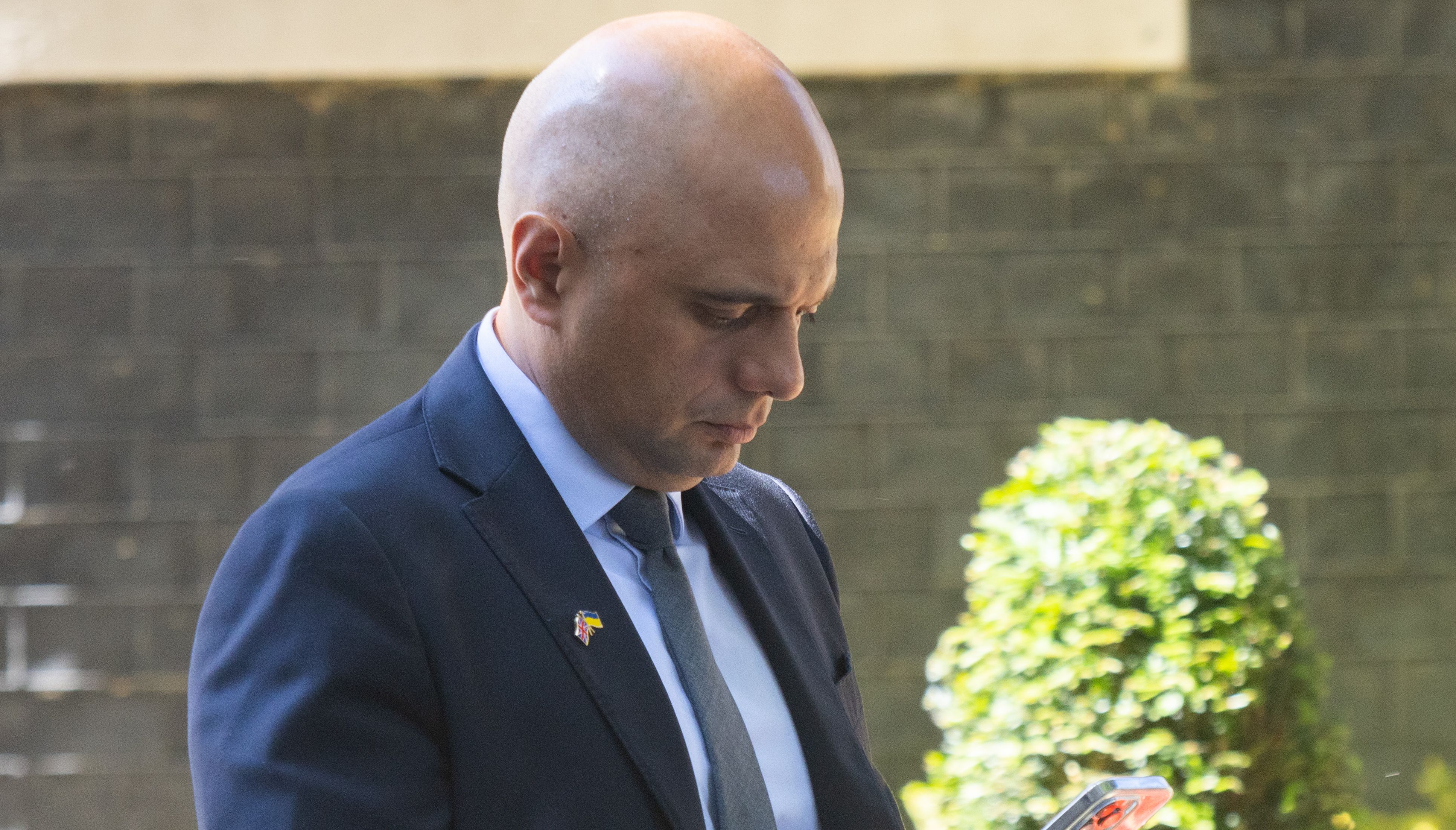 Secretary of State for Health and Social Care Sajid Javid